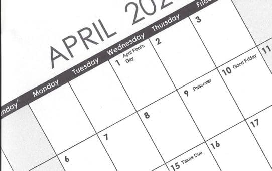 It's April Again!